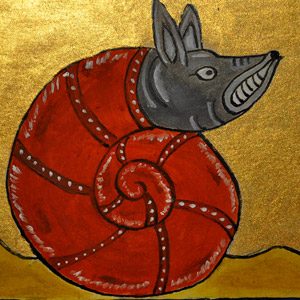 cochon-marin-enluminure-huile-bestiaire-medieval