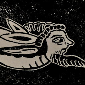 linogravure-bestiaire-medieval-fantastique-chimere