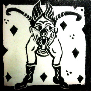 linogravure-bestiaire-medieval-fantastique-grotesque